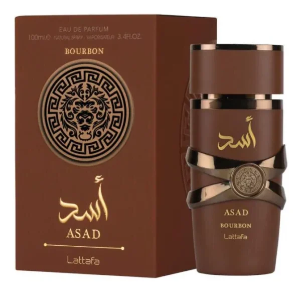 Lattafa Asad Bourbon Eau de Parfum Unissex 100ml